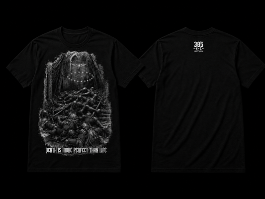 DEATH IS MORE PERFECT THAN LIFE TEE